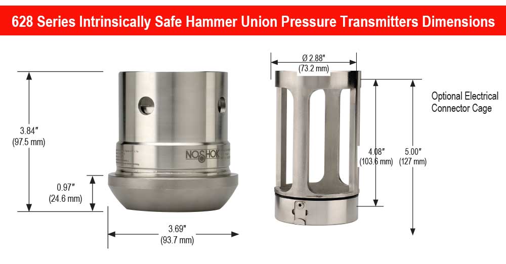 https://b1.noshokmedia.com/images/Dimensions for 628 Series Intrinsically Safe Hammer Union Pressure Transmitters.jpg